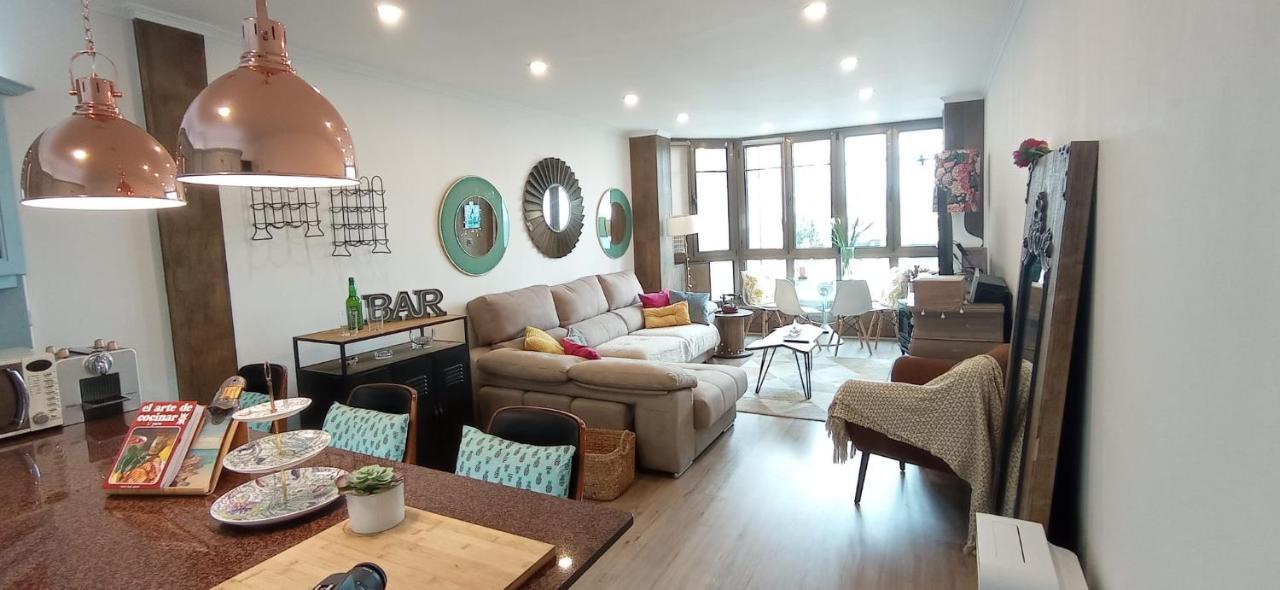 Apartament Apartamento La Escalerona Con Vistas Al Mar Gijón Zewnętrze zdjęcie